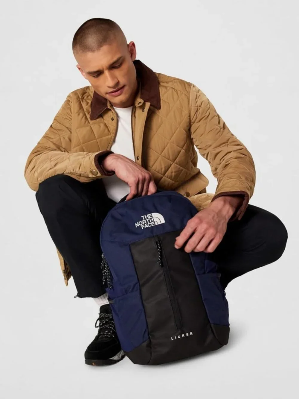 Stylish Summit Navy Daypack Backpack, Versatile One Size, Perfect for Hiking
